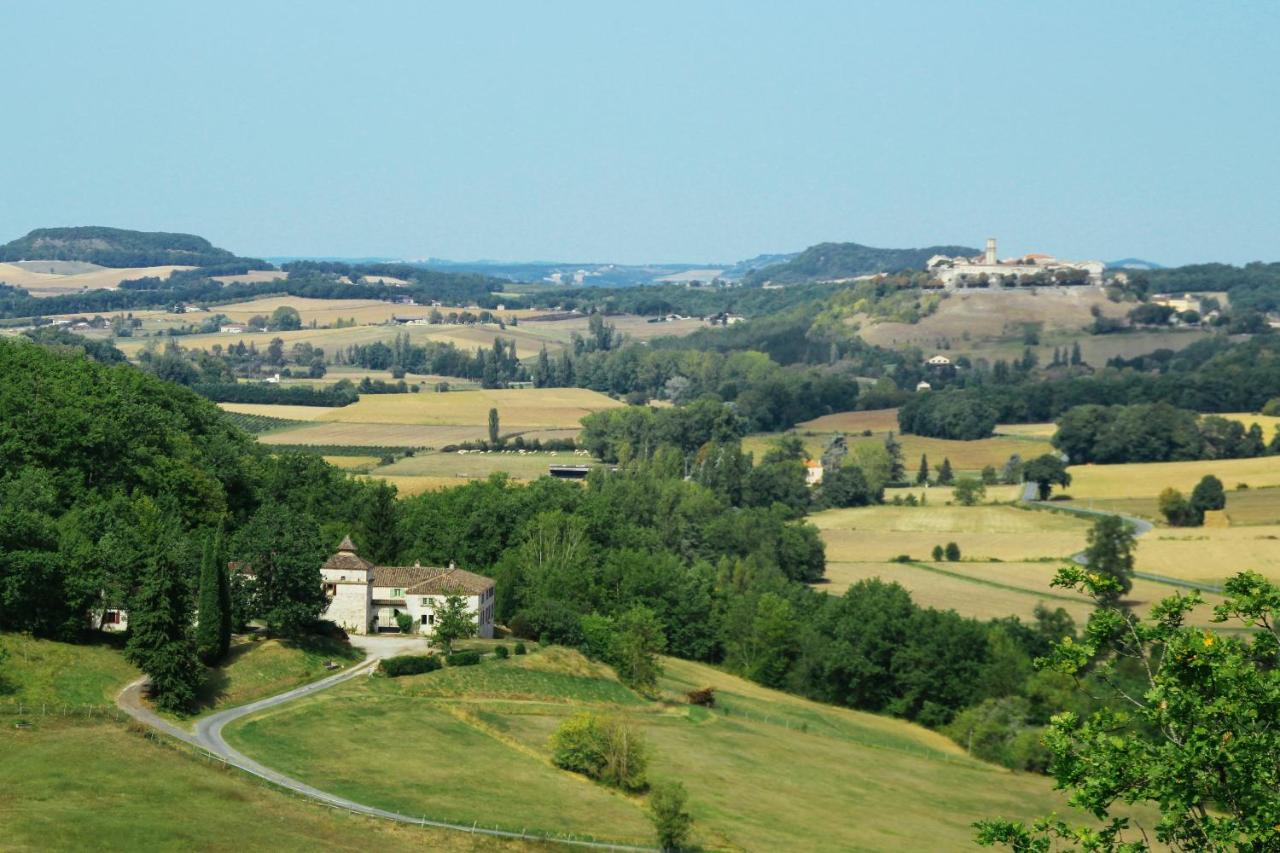 فندق Manoir Le Moulinal47 - Vue Panoramique Courbiac المظهر الخارجي الصورة