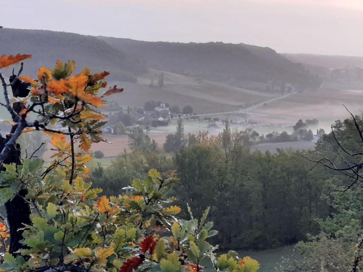 فندق Manoir Le Moulinal47 - Vue Panoramique Courbiac المظهر الخارجي الصورة