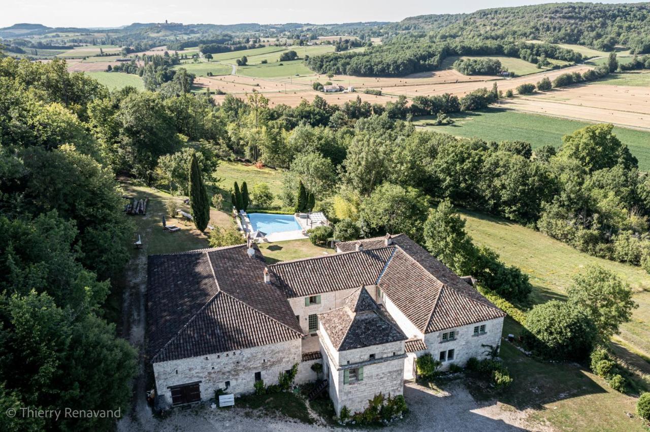 فندق Manoir Le Moulinal47 - Vue Panoramique Courbiac المظهر الخارجي الصورة