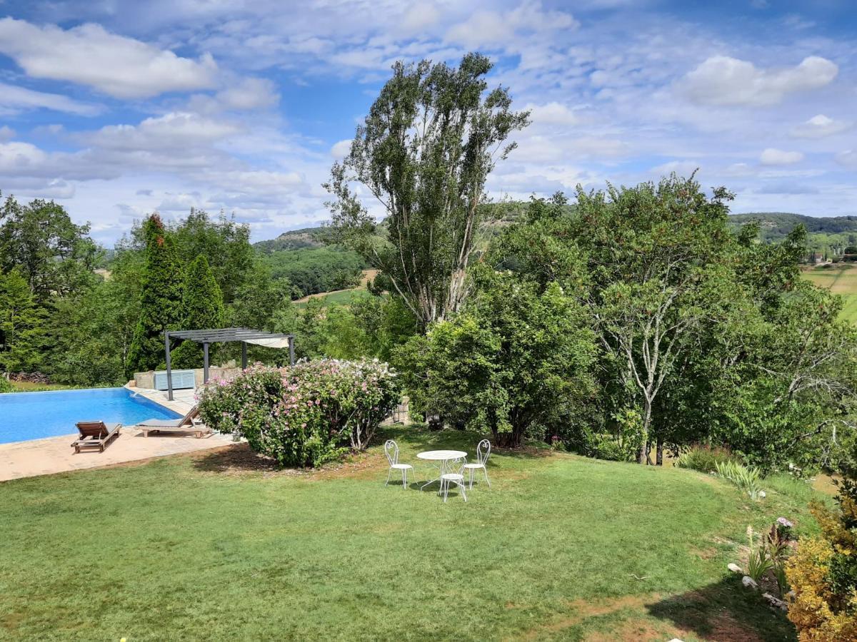 فندق Manoir Le Moulinal47 - Vue Panoramique Courbiac المظهر الخارجي الصورة