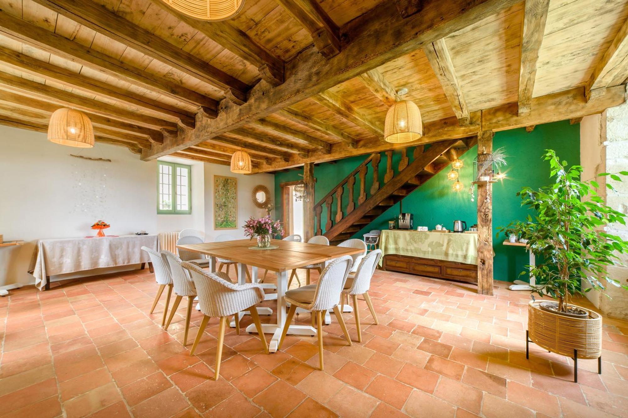 فندق Manoir Le Moulinal47 - Vue Panoramique Courbiac المظهر الخارجي الصورة